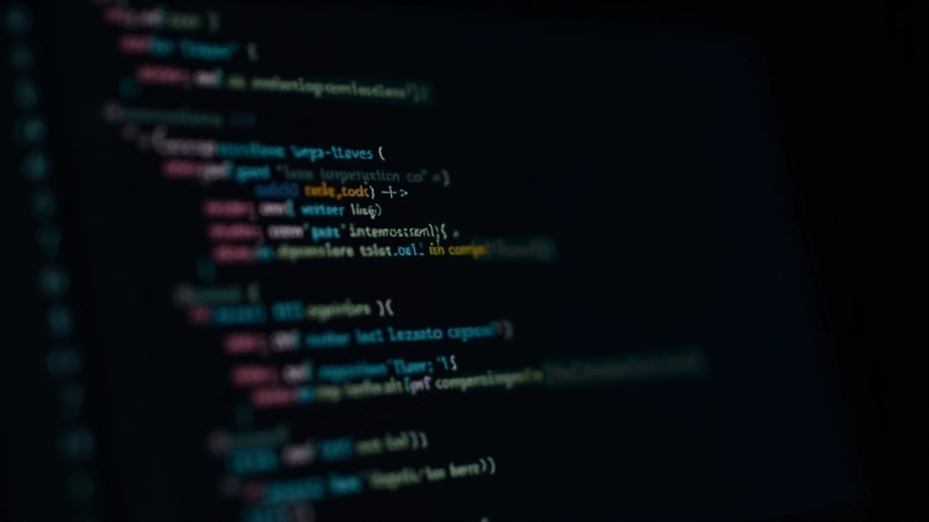 Terminal exibindo código JavaScript com variáveis de animação e EventListener, editor com tema claro